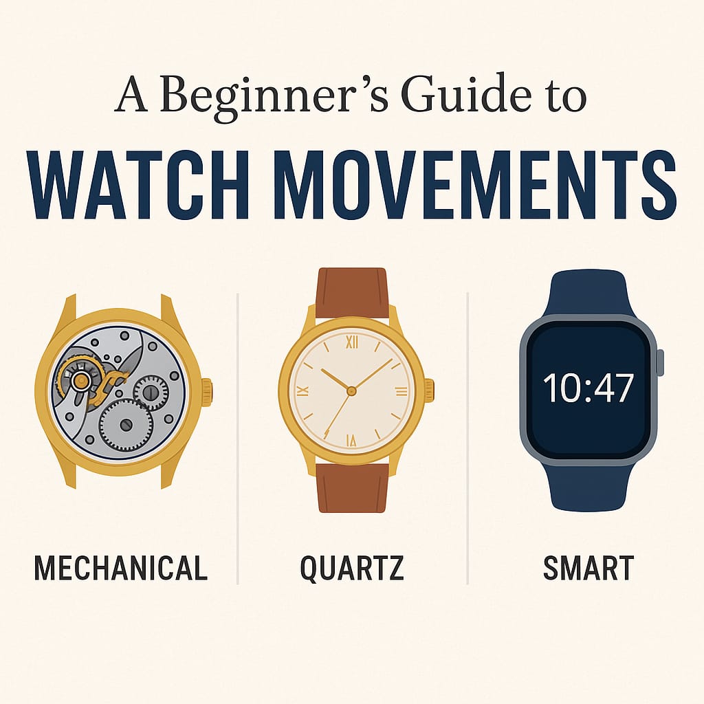 A Beginner’s Guide to Watch Movements (Mechanical, Quartz & Smart)